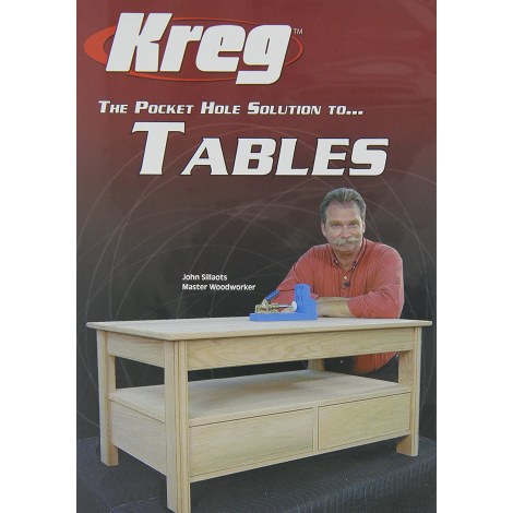 Luettelo Kreg V05-DVD; TABLES