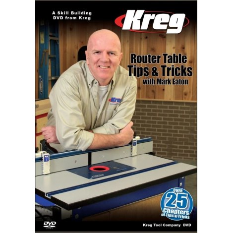 Luettelo Kreg V09-DVD; Router Table Tips & Tricks
