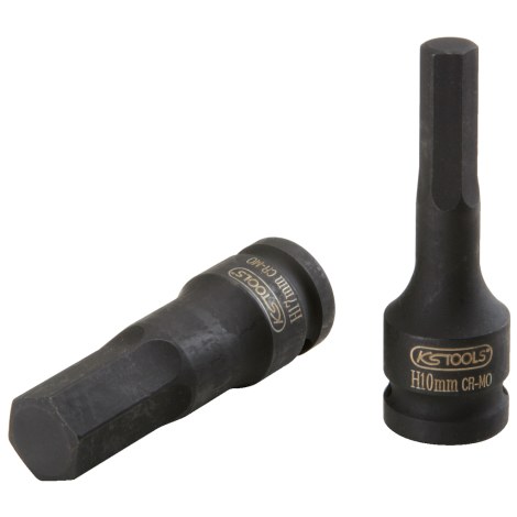 Voimahylsy KS tools; HEX17; 1/2''; 17 mm