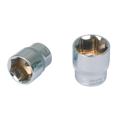 Kuusiohylsy KS tools Chrome+; HEX11; 1/2''; 11 mm