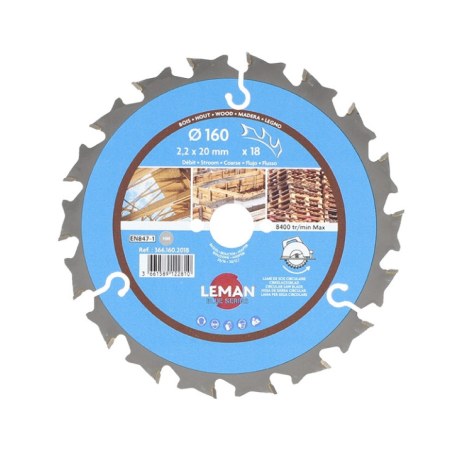 Katkaisuterä puulle LEMAN F366.180.3018; 180x30x2,4 mm