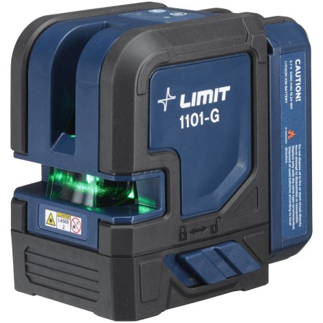 Ristilinjalaser Limit 1101 G; 1/4''; IP54;  vihreä