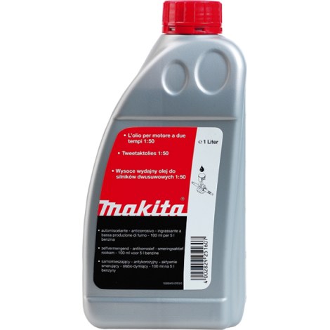 Öljy kaksitahtimoottorin polttoaineseokseen Makita; 1 l