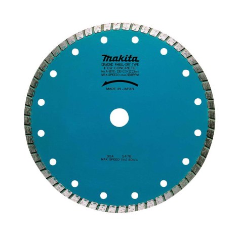 Timanttilaikka Makita Turbo; 125 mm; betonille, graniitille