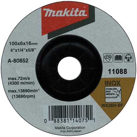 Hiomalaikka Makita A-80656; 125x6 mm