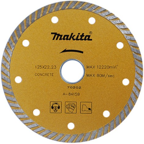 Timanttikatkaisulaikka Makita Turbo; 125 mm