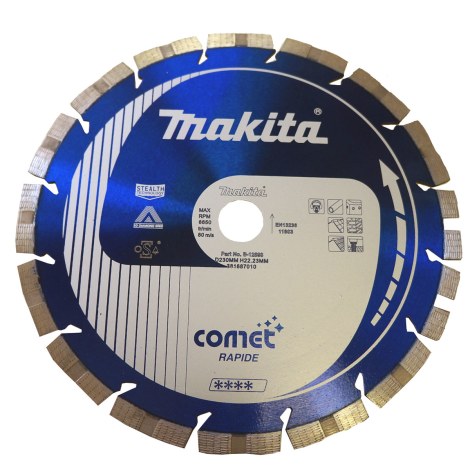 Timanttikatkaisulaikka Makita Comet Rapid; 230 mm