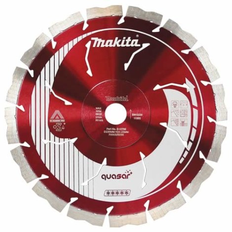 Timanttikatkaisulaikka Makita Quasar; 300 mm
