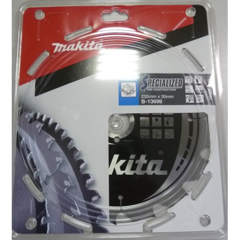 Katkaisuterä puulle Makita; 235x3x30,0 mm; Z16; 5°