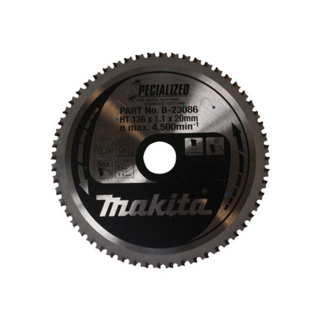 Katkaisulaikka metalli Makita; 305x1,95x25,4 mm; Z100; -5°