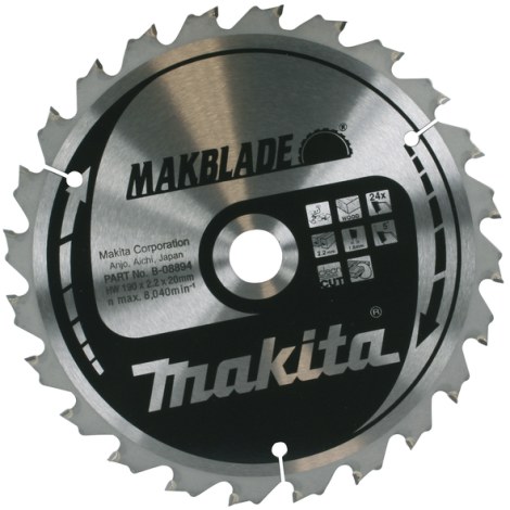Katkaisulaikka Makita B-39506; 216x30 mm; Z48; 5°
