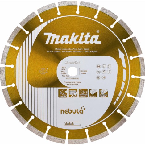 Timanttikatkaisulaikka Makita Nebula; 115x22,23 mm