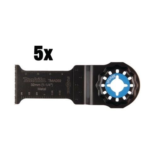 Tarkkuusleikkuuterä Makita B-64939-5; 32 mm; 5  kpl.