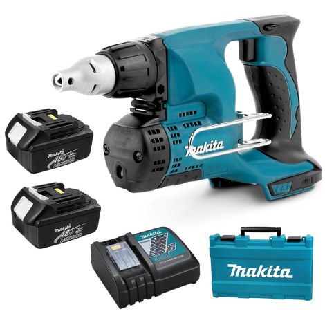 Ruuvinväännin Makita BFS450RFE; 18 V; 2x3,0 Ah akku
