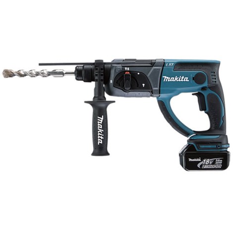 Akkuporavasara Makita BHR202RFE; 1 J; SDS-plus; 18 V; 2x3,0 Ah akku