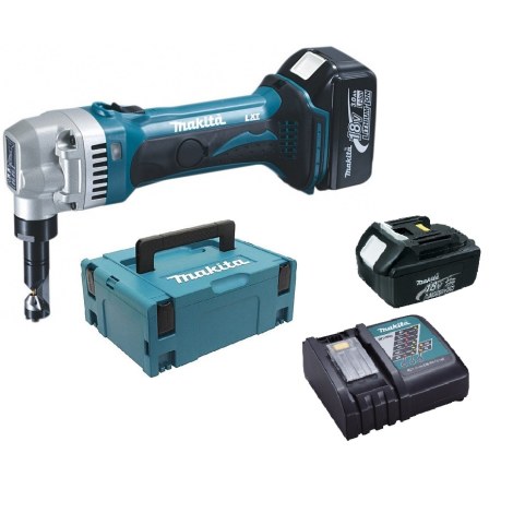 Levyleikkuri Makita BJN161RFJ; 18 V; 2x3,0 Ah akku