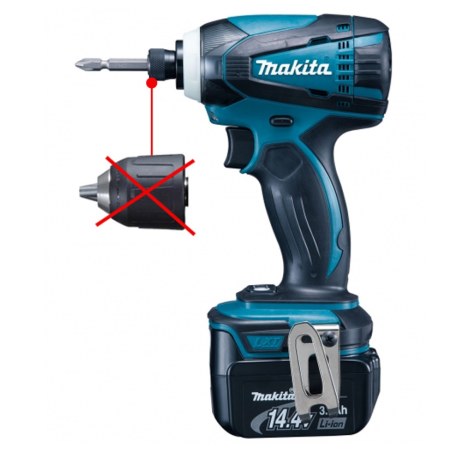 Iskuruuvinväännin Makita BTD134RFE; 14,4 V; 2x3,0 Ah akku
