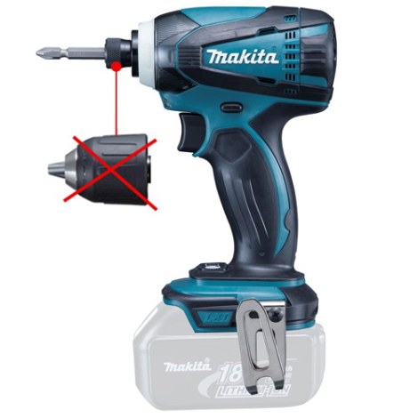 Iskuruuvinväännin Makita BTD146Z; 18 V (ilman akkua ja laturia)