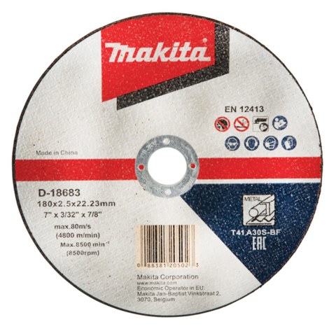 Hiova katkaisulaikka Makita A 30 S; 180x2,5 mm