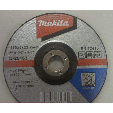 Hiomalaikka Makita A24R; 150x6 mm