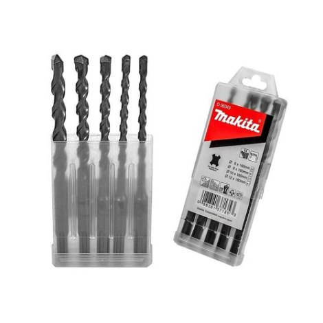 Betoniporanteräsarja Makita D-36049; 6-12 mm; 160 mm; 5 kpl.