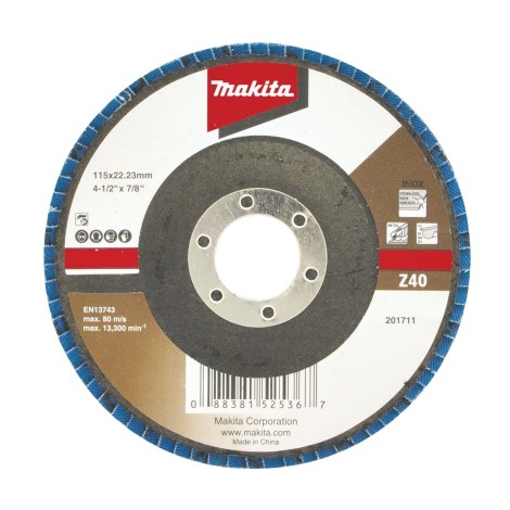 Lamellihiomalaikka  Makita Economy; 125 mm; Z80