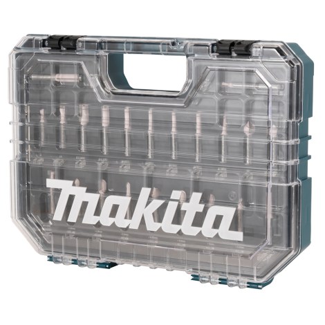 Jyrsinteräsarja  Makita D-74784; 8 mm; 22 kpl.