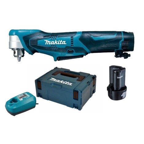 Kulmaporakone Makita DA330DWE; 10,8 V; 2x1,3 Ah akku