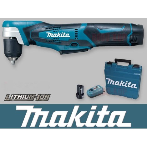 Kulmaporakone Makita DA331DWE; 10,8 V; 2x1,3 Ah akku