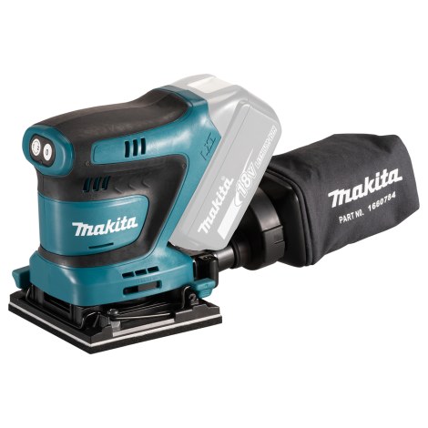 Tasohiomakone Makita DBO481Z; 18 V (ilman akkua ja laturia)