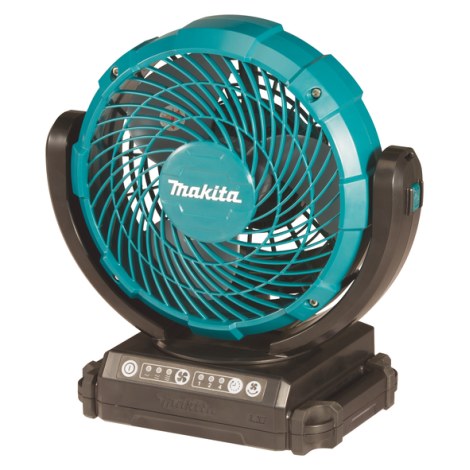 Akkukäyttöinen pöytätuuletin Makita DCF102Z; 18 V (ilman akkua ja laturia)