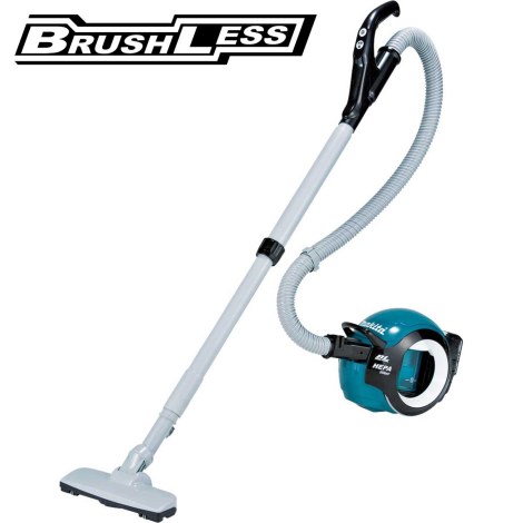 Akkupölynimuri Makita DCL501Z; 18 V (ilman akkua ja laturia)