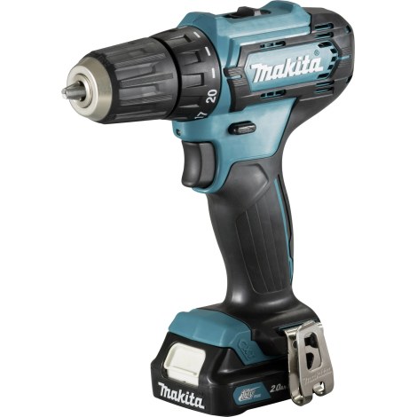 Pora/ruuvinväännin Makita DF333DSAE; 12 V; 2x2,0 Ah akku