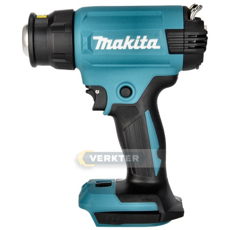 Kuumailmapuhallin Makita DHG181ZJ; 18 V (ilman akkua ja laturia)