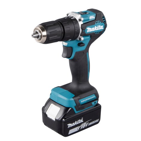Pora/ruuvinväännin Makita DHP487RAJ; 18 V; 2x2,0 Ah akku