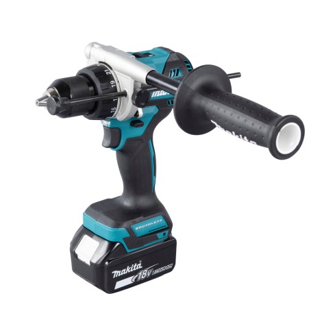 Iskupora / ruuvinväännin Makita DHP492RTJ; 18 V; 2x5,0 Ah akku