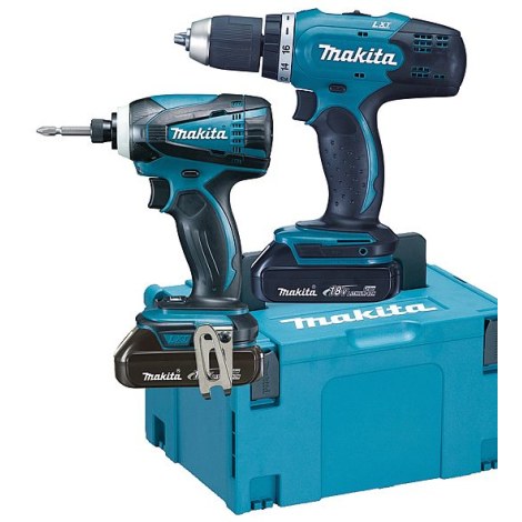 Työkalusarja Makita DLX2022AJ (DDF453 + DTD146); 18 V; 2x2,0 Ah akku
