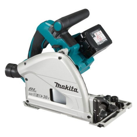 Akkupyörösaha Makita DSP601ZJU; Bluetooth®; 2x18 V (ilman akkua ja laturia)