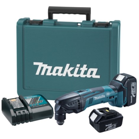 Monitoimityökalu Makita DTM50RFE; 18 V; 2x3,0 Ah akku