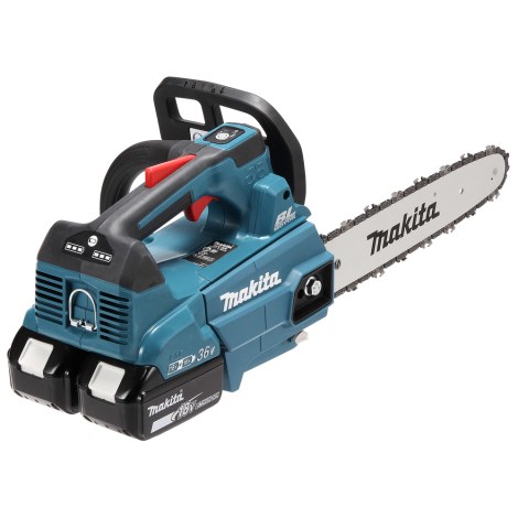 Ketjusaha Makita DUC306PT2B; 2x18 V; 2x5,0 Ah akku; laippa 30 cm