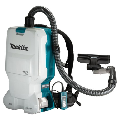 Akkupölynimuri Makita DVC660Z; 2x18 V (ilman akkua ja laturia)
