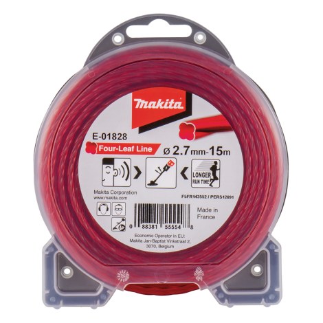 Leikkuulanka Makita; 2,7 mm x 15 m