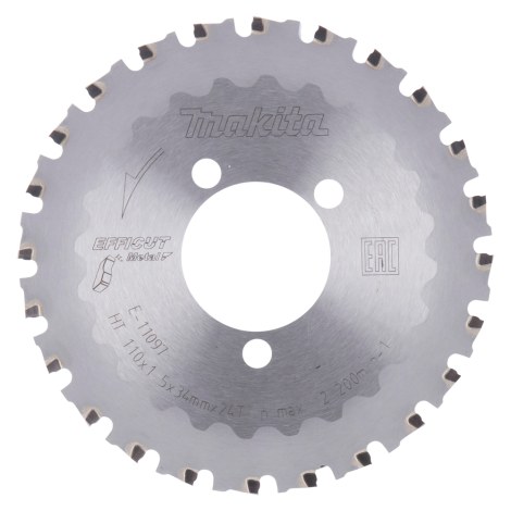 Katkaisulaikka metalli Makita; 110 mm