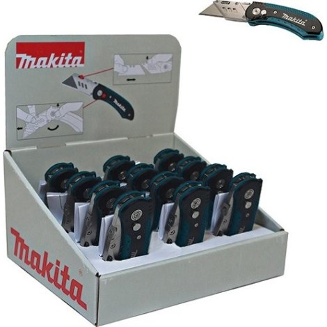 Veitsi, vaihdettavat terät Makita E-11520-12; 12 kpl.