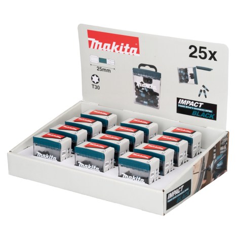 Urakärki Makita E-12653-12; T30; 25 mm; 300 kpl.