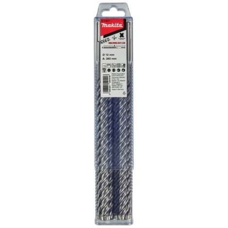 Betoniporanterä Makita E-14847 Nemesis II; SDS-plus; 12x265 mm; 10 kpl.