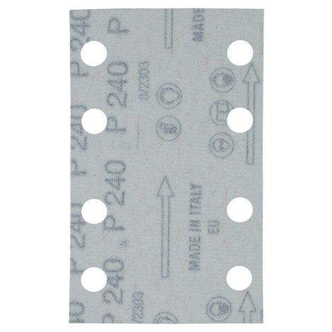 Hiomapaperi Makita E-23569; 80x130 mm; K240; 10 kpl.
