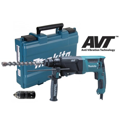 Poravasara Makita HR2611FT; 2,4 J; SDS-plus