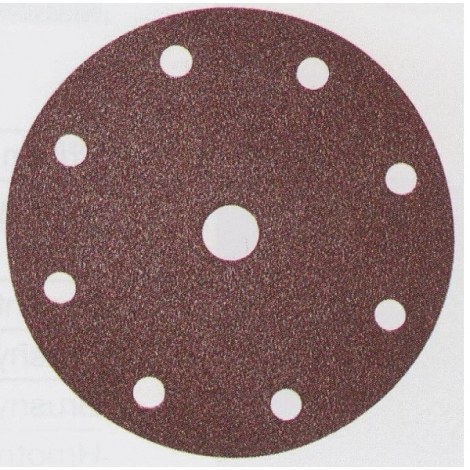 Hiomapaperi Velcro Backed 150 mm; K180; 10 kpl.