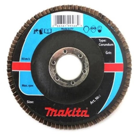 Lamellihiomalaikka  Makita P-65202; 125 mm; P120